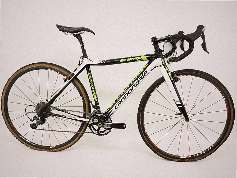 2012 Cannondale SuperX HiMod Cyclocross Rim Brake Bicycle Size 44cm Ultegra ENVE