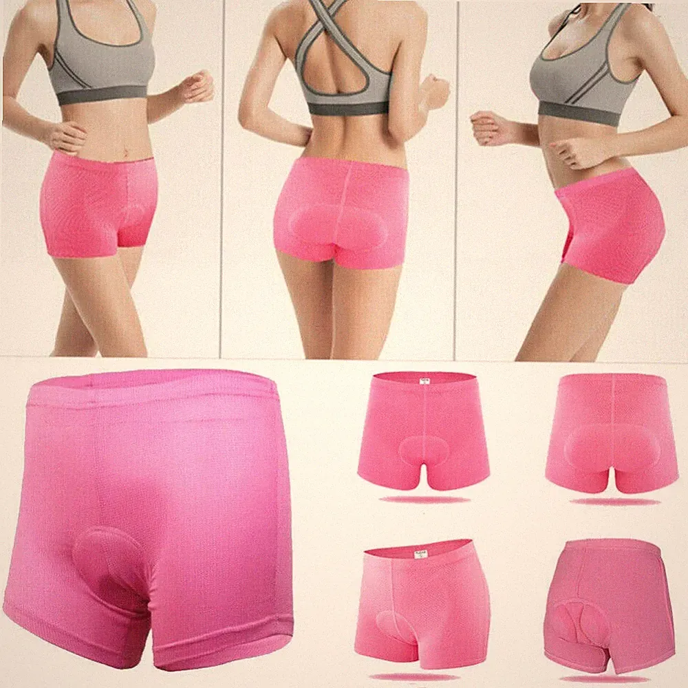 Bike Bicycle 3D GEL Padded Underwear MTB Mountain Cycling Shorts Pants for Women