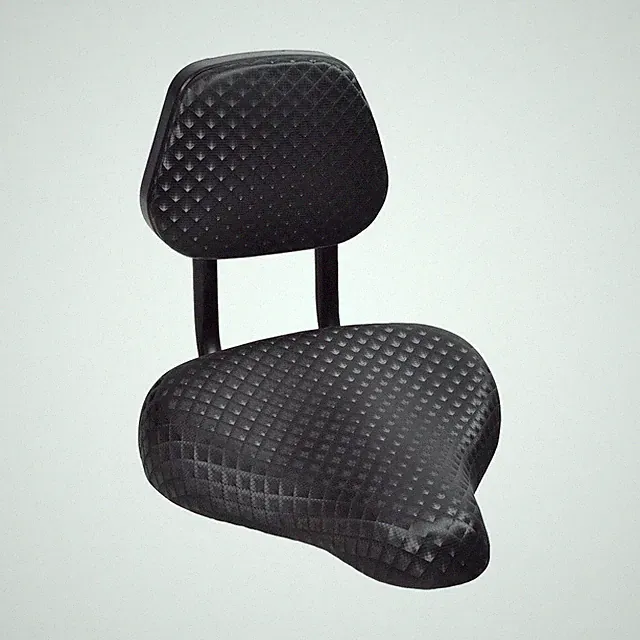 Bike Saddle Seat with Backrest - Soft Comfort Bicycle Seats for Men/Women