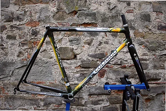 colnago c40 mk2 1998 carbon vintage bike handmade italy colnago flash fork