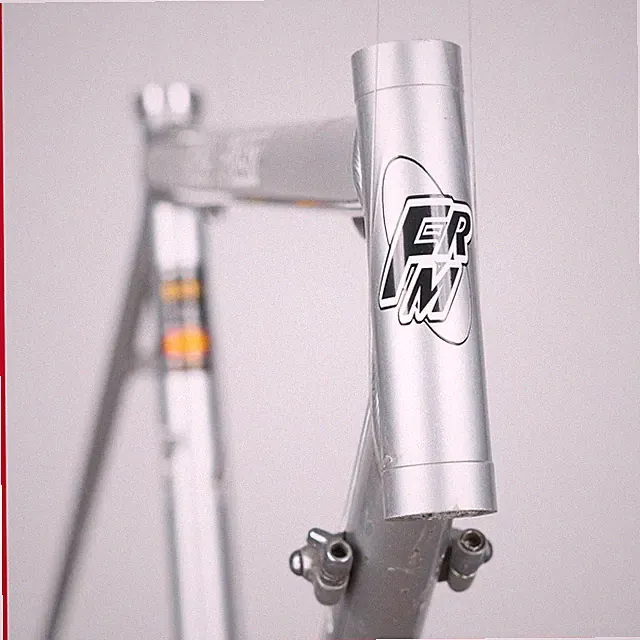 FRM RACE FLASH ALUMINIUM ALLOY FRAME VINTAGE OLD ROAD RACING BIKE BICYCLE SILVER