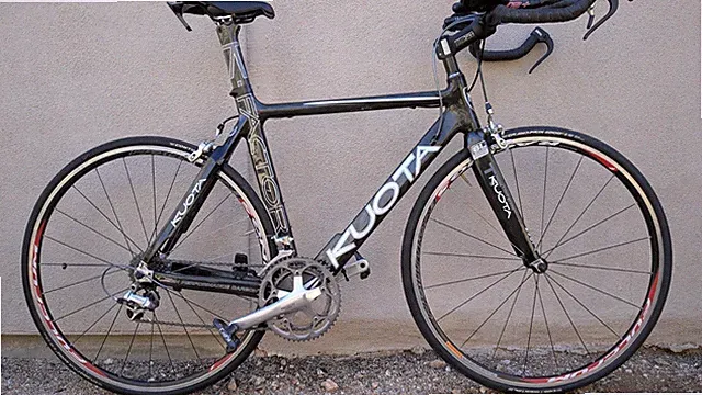 Kuota K-Factor Carbon Time Trial Triathlon Bike 54 Med Fulcrum Racing 5 Dura-Ace