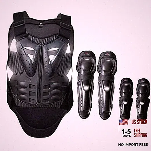 Motorcycle Accessories - Elbow Knee Pads & Chest Protector Motorcycle Gear