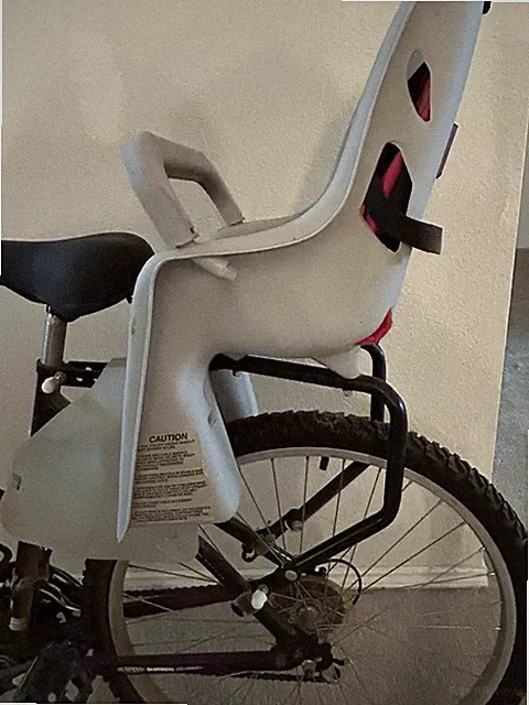 Next 18 speed 26” woman’s bicycle with Rear Bicycle Child Seat