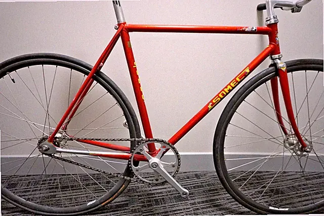 Somec Pista Track Bike Frame 52cm Columbus Steel Fixed Gear Campagnolo Cinelli