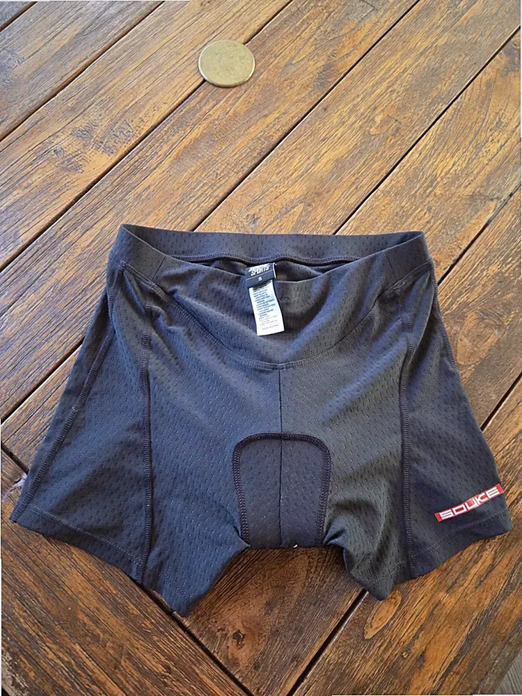 Souke Sports Women's Padded Cycling Shorts Small, Blue