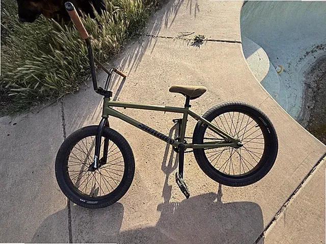 Sunday Scout Army Green Bmx Bike